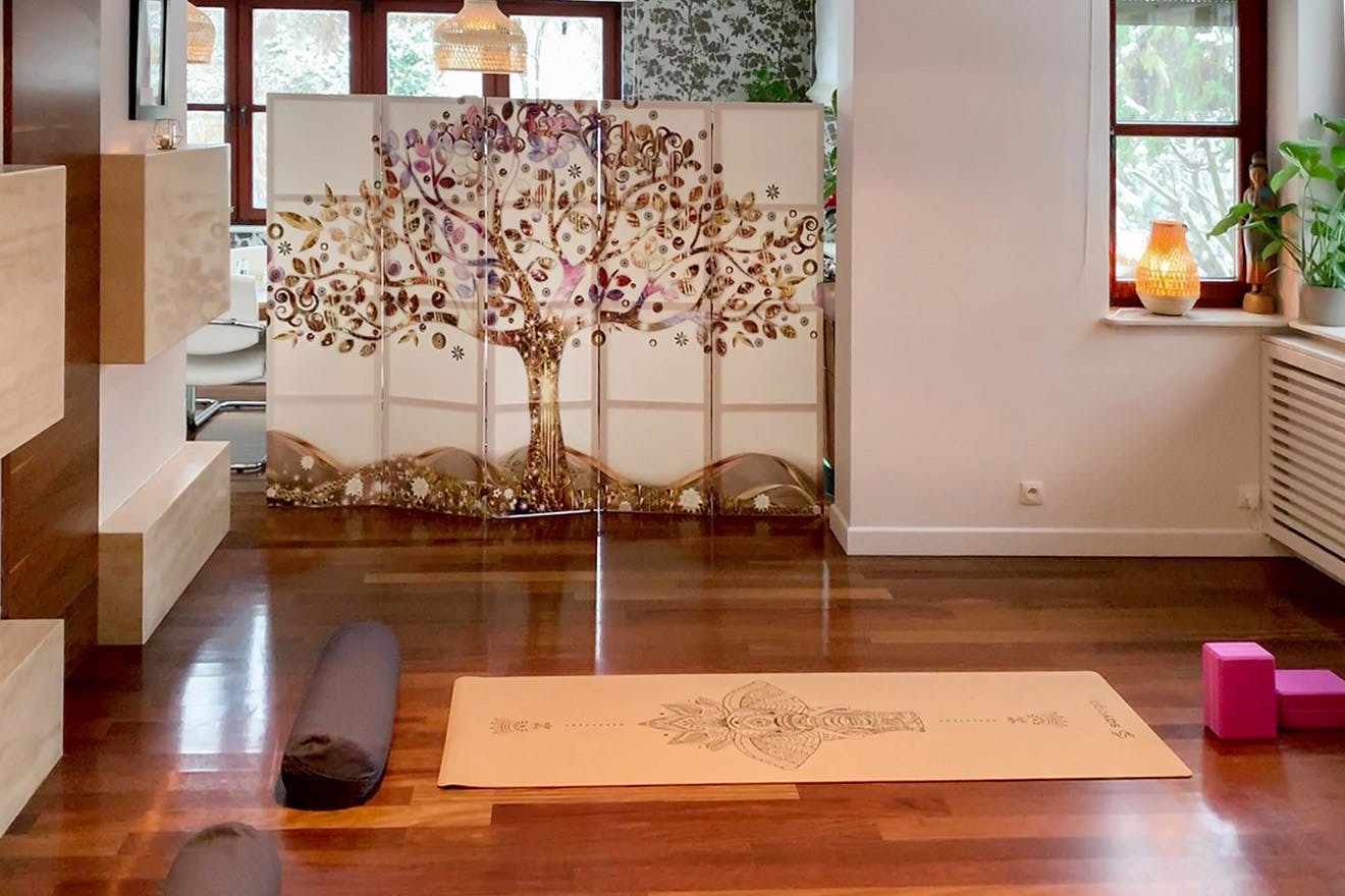 petit studio de yoga à domicile