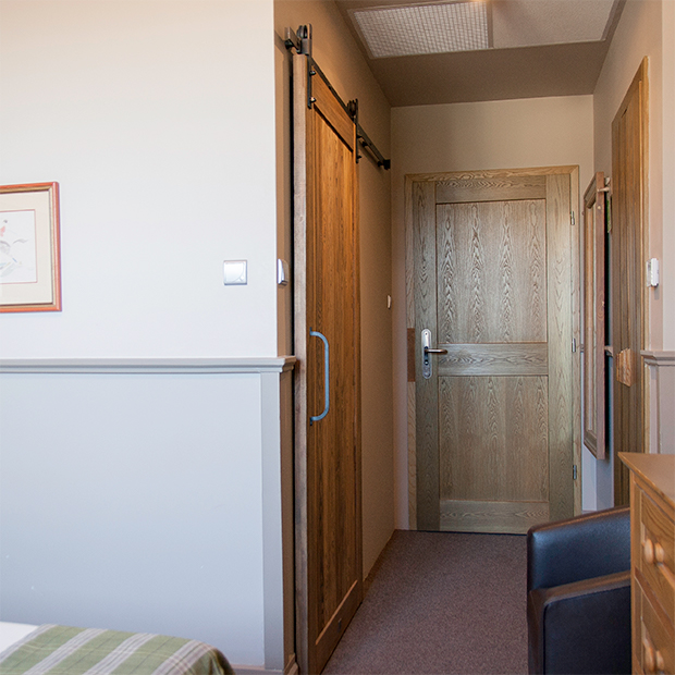 drzwi przesuwne w przedpokoju