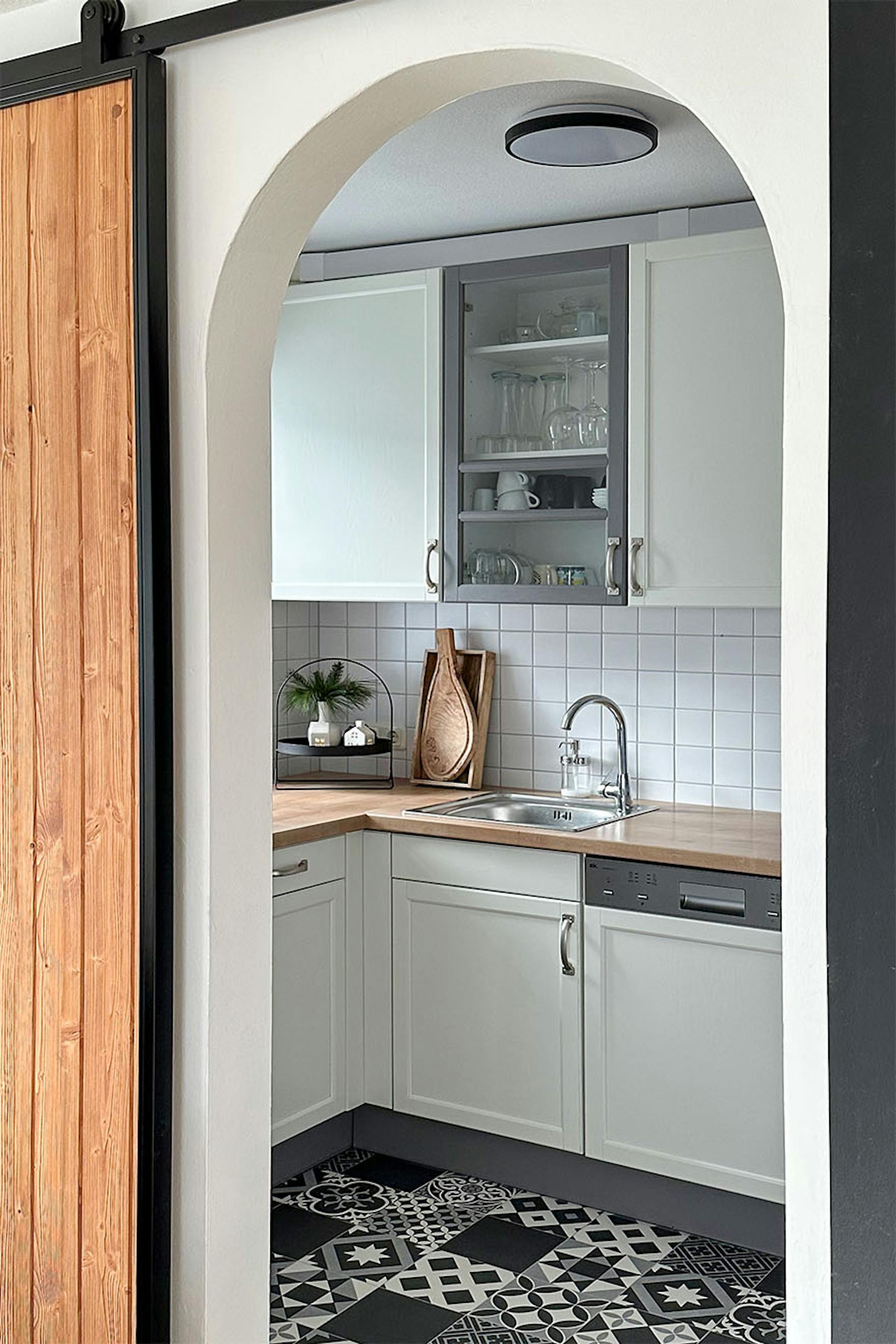 Schiebetür für Küche – ein Interieur mit Loft-Akzent | RENO Schiebetüren