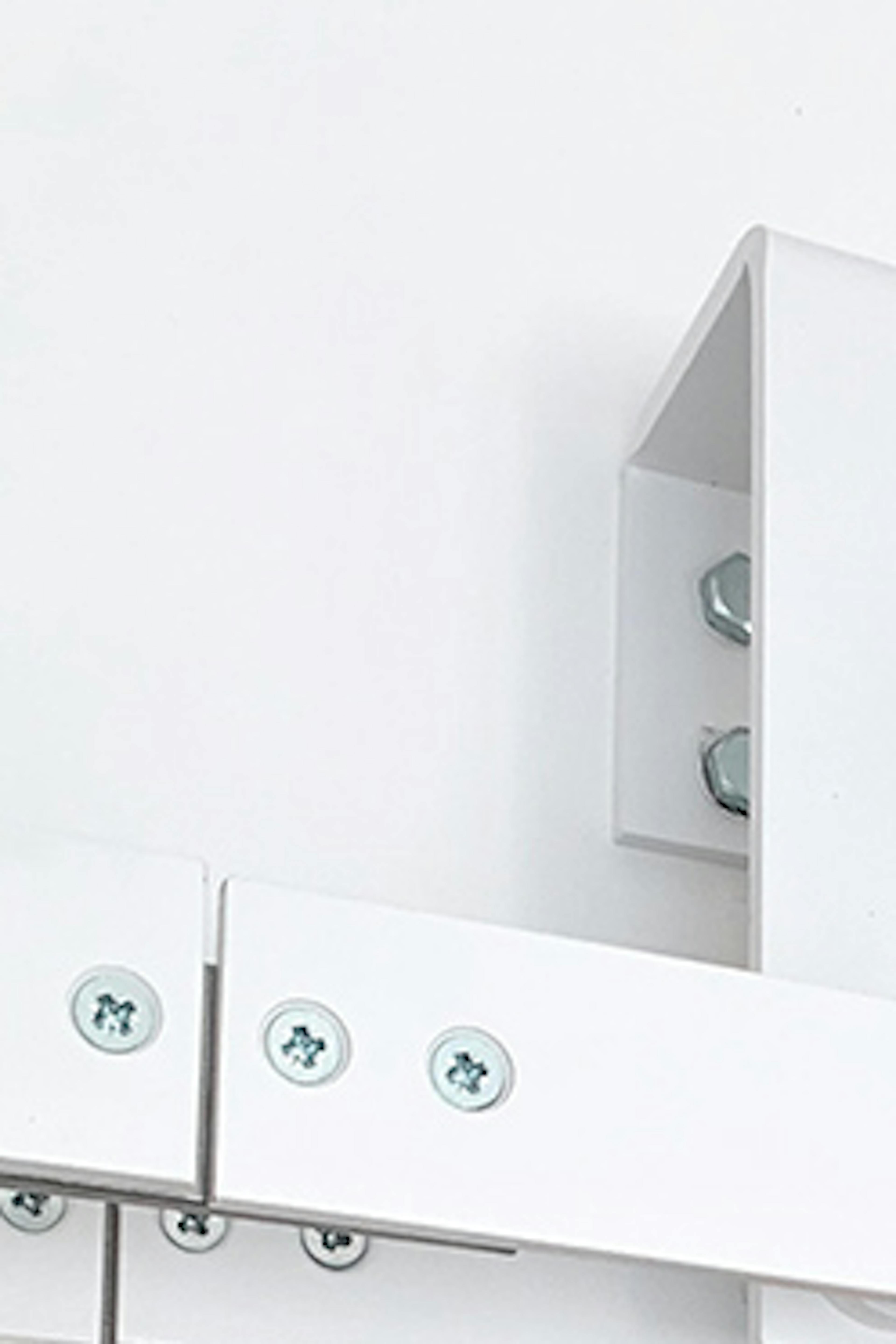 système coulissant blanc pour portes coulissantes en bois