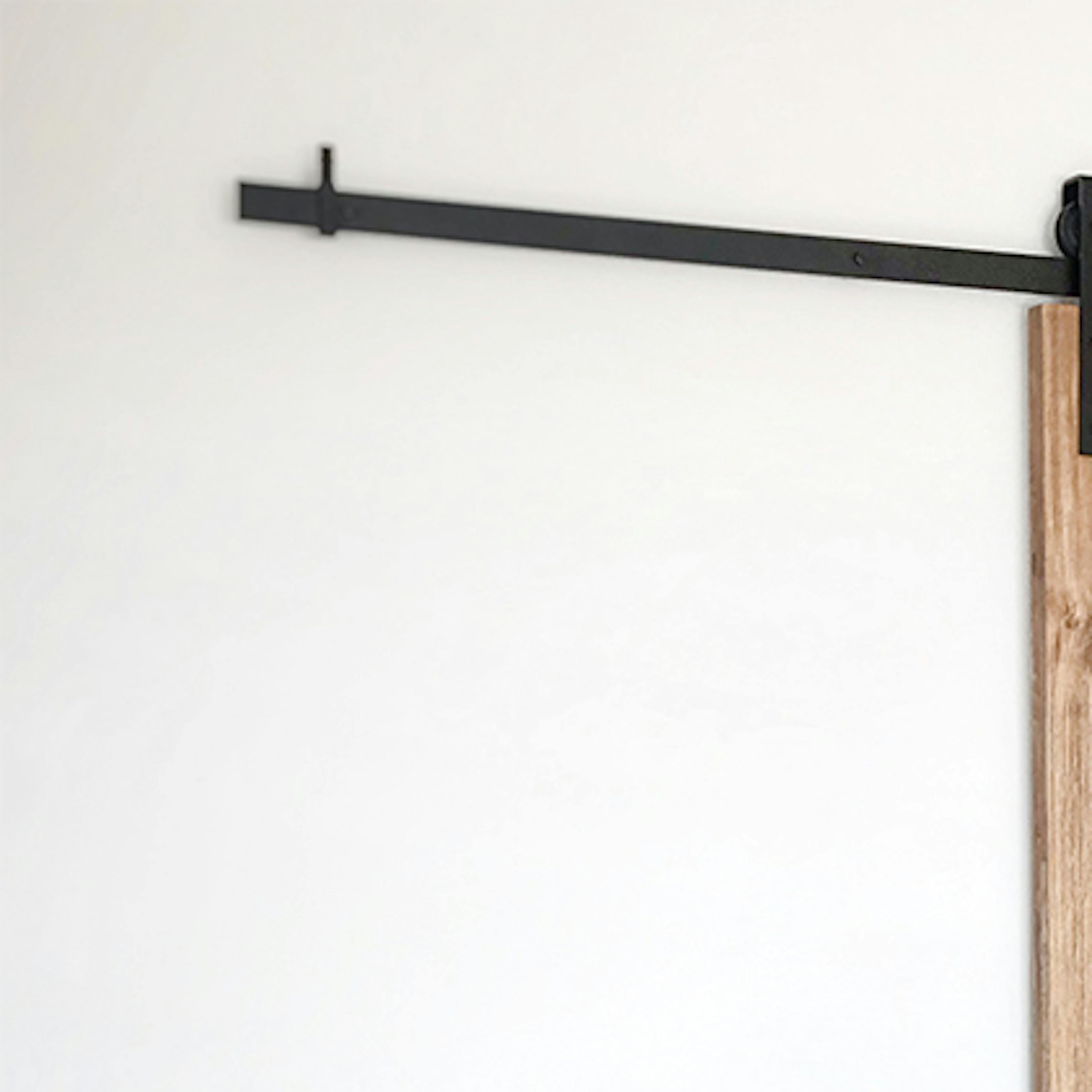 porte coulissante en bois, dressing chambre, porte coulissante dressing, chambre brique, lampe de chevet suspendue, style vintage