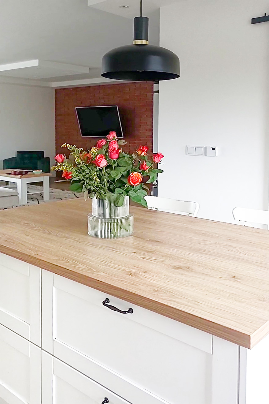 GuannCraft Massivholz Schrank Mit Rattan Türen - Weißer Stauraum Schrank