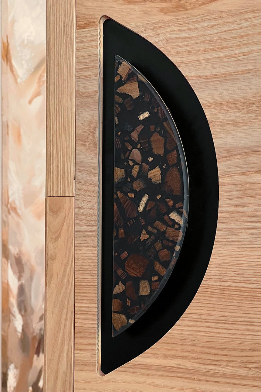 uchwyt do drzwi z drewnianego lastryko